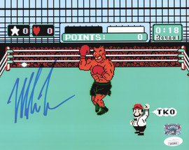 Mike Tyson Autographed 8x10 Photo Nintendo Punch-Out!! JSA #WA639645