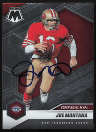 Joe Montana Autographed 2021 Panini Mosaic Card San Francisco 49ers SKU #267015