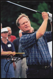 Jack Nicklaus Autographed 4x6 Photo JSA #FF4936