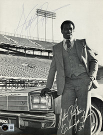 Walter Payton Autographed 8x10 Photo Chicago Bears Vintage Signature Beckett BAS #AG020308