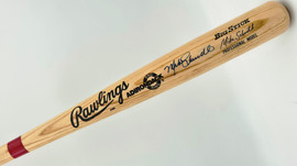 Mike Schmidt Autographed Rawlings Baseball Bat Philadelphia Phillies Beckett BAS QR #BX67595