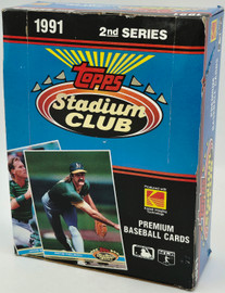 1991 Topps Stadium Club Series 2 Baseball Wax Box
