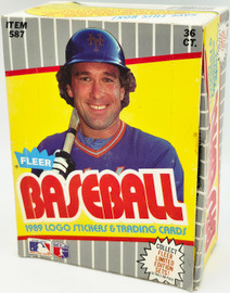 1989 Fleer Baseball Wax Box