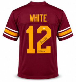USC Trojans Charles White Autographed Cardinal Red Jersey "79 Heisman" JSA Stock #267050