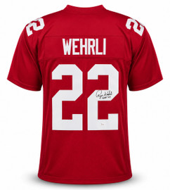 St. Louis Cardinals Roger Wehrli Autographed Red Jersey "HOF 07" JSA Stock #267065