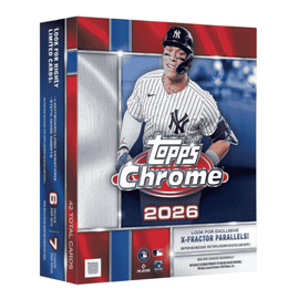 2026 Topps Chrome Baseball Mega Box