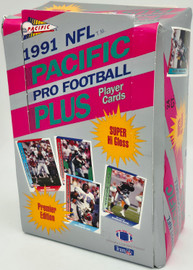 1991 Pacific Plus Series 1 Football Jumbo Box