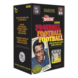2026 Topps Heritage Football Blaster Box