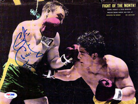 George Chuvalo Autographed Magazine Page Photo PSA/DNA #S47346