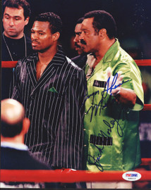 Sugar Shane Mosley & Jack Mosley Autographed 8x10 Photo PSA/DNA #S48112