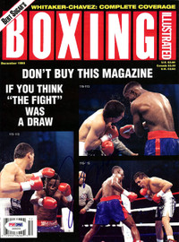 Julio Cesar Chavez Autographed Boxing Illustrated Magazine Cover PSA/DNA #S48505