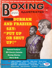 Joe Frazier Autographed Boxing Illustrated Magazine Cover PSA/DNA #S48966
