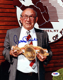 Carmen Basilio Autographed 8x10 Photo PSA/DNA #Q95857