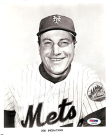 Joe Pignatano Autographed 8x10 Photo New York Mets PSA/DNA #S64698