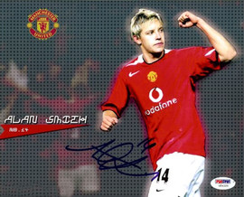 Alan Smith Autographed 8x10 Photo Manchester United PSA/DNA #U54325