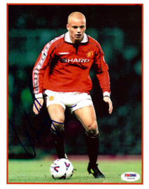 Wes Brown Autographed 8x10 Photo Manchester United PSA/DNA #U54329