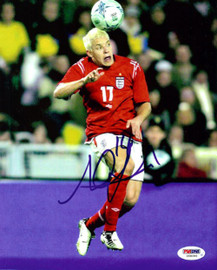 Alan Smith Autographed 8x10 Photo Manchester United PSA/DNA #U58399