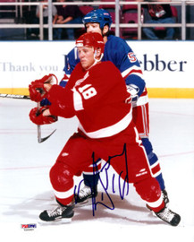 Kirk Maltby Autographed 8x10 Photo Detroit Red Wings PSA/DNA #U58980