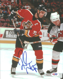 Rob Niedermayer Autographed 8x10 Photo Florida Panthers PSA/DNA #U96738