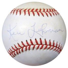 Ken Lehman Autographed Official NL Baseball Brooklyn Dodgers PSA/DNA #Z80270