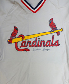 St. Louis Cardinals Walker Cooper Autographed Gray Jersey PSA/DNA #W07519