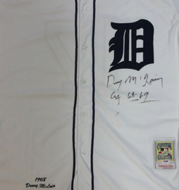 Detroit Tigers Denny McLain Autographed White Mitchell & Ness Jersey "CY 68-69" PSA/DNA #AA37144