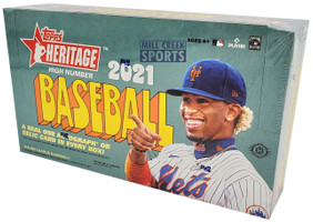 2021 Topps Heritage High Number Baseball Hobby Box