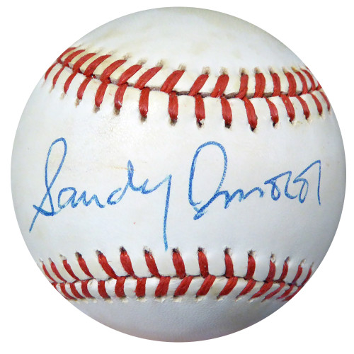 Sandy Amoros Autographed Official NL Baseball Dodgers PSA/DNA #AB51365