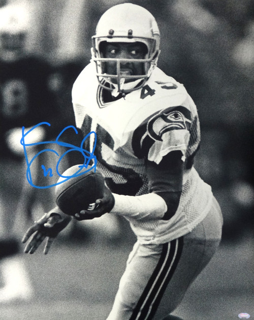 Kenny Easley Autographed 16x20 Photo Seattle Seahawks MCS Holo Stock #88530