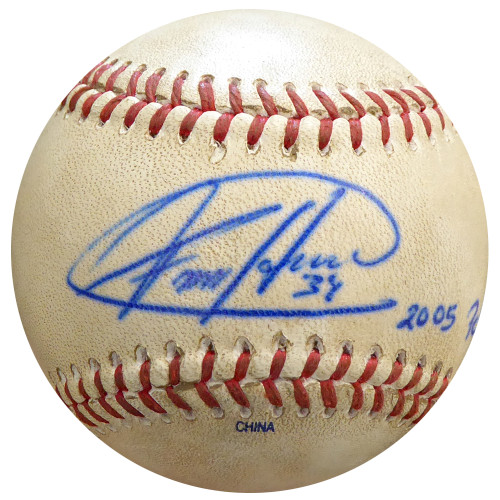 Felix Hernandez Autographed Official 2005 PCL Game Used Baseball Seattle Mariners PSA/DNA ITP #4A52831