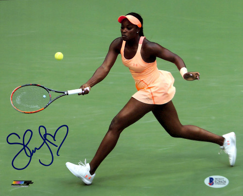 Sloane Stephens Autographed 8x10 Photo Beckett BAS Stock #135371