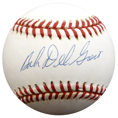 Bob "Bobby" Del Greco Autographed Official NL Baseball New York Yankees, Philadelphia Phillies Beckett BAS #F26631