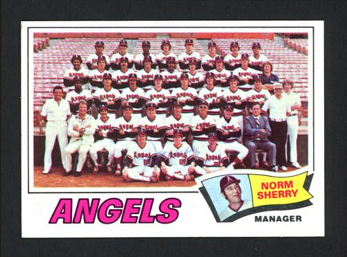 Jimmie Reese Autographed 1977 Topps Card #34 California Angels Coach SKU #164125