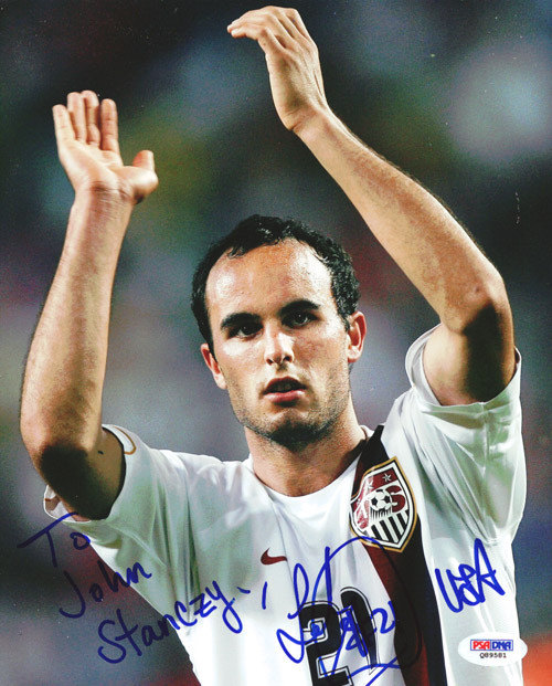 Landon Donovan Autographed 8x10 Photo "To John" PSA/DNA #Q89581