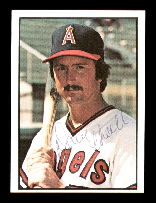 Dave Chalk Autographed 1978 SSPC Card #198 California Angels SKU #172349