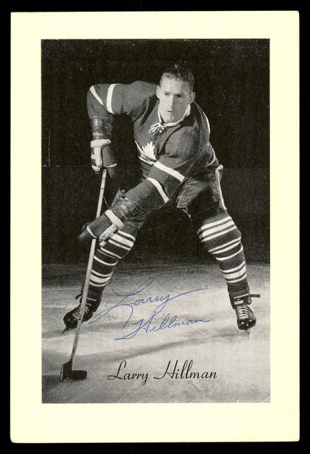Larry Hillman Autographed 1944-63 Beehive Group 2 4.5x6.5 Photo Toronto Maple Leafs SKU #176688