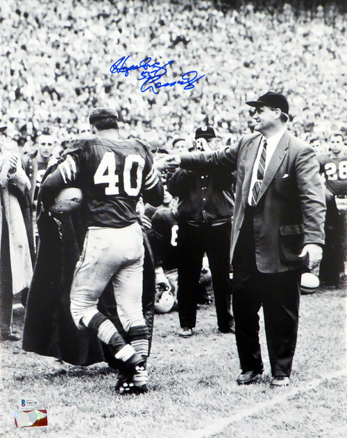 Howard "Hopalong" Cassady Autographed 16x20 Photo Ohio State Buckeyes Beckett BAS Stock #179078