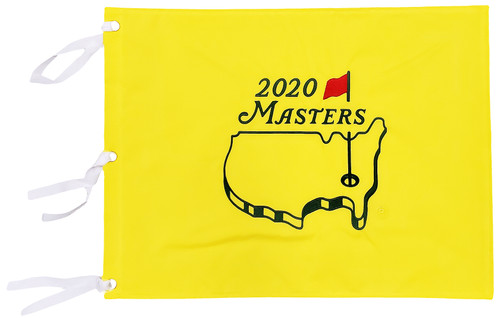 Unsigned 2020 Masters Golf Flag Stock #197081