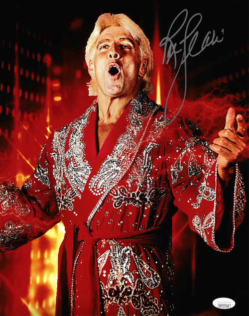 Ric Flair Autographed 11x14 Photo JSA Stock #203591