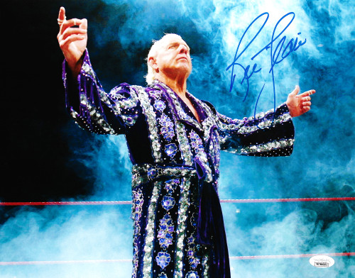 Ric Flair Autographed 11x14 Photo JSA Stock #203608