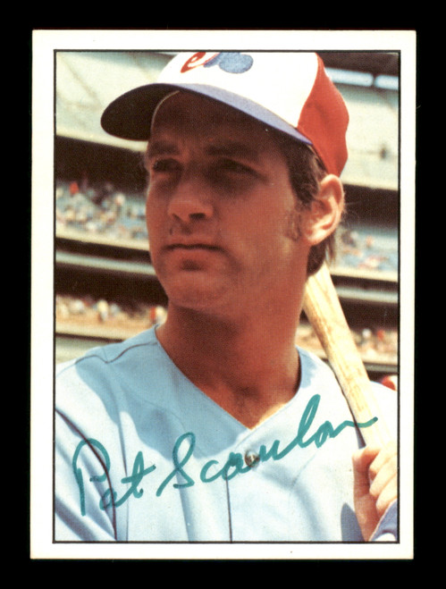 Pat Scanlon Autographed 1975 SSPC Card #332 Montreal Expos SKU #204675