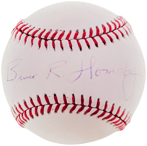 Bruce Hornsby Autographed Official AL Baseball Singer Beckett BAS #BF23005