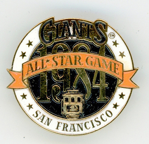 1984 San Francisco Giants Balfour All Star Press Pin New in Box Stock #207904