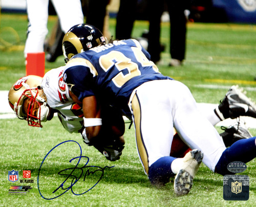 Isaac Bruce Autographed 8X10 Photo San Francisco 49ers GTSM Stock #209000