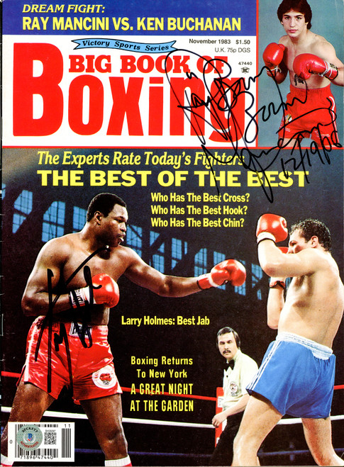 Sold at Auction: Boxing Ray Boom Boom Mancini signed 10x8 black