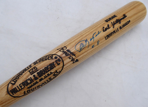 Carl Yastrzemski Autographed Game Model Louisville Slugger Bat Boston Red Sox PSA/DNA #T49751