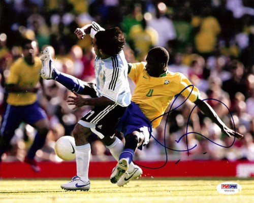 Juan Silveira dos Santos Autographed 8x10 Photo Brazil PSA/DNA #U58391