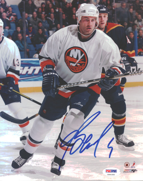 Roman Hamrlik Autographed 8x10 Photo New York Islanders PSA/DNA #U96350