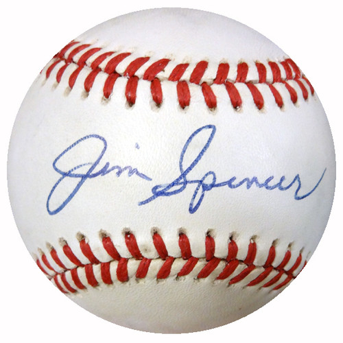 Jim Spencer Autographed Official NL Baseball 1978 New York Yankees PSA/DNA #Y29930