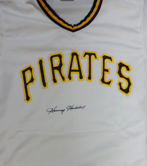 Pittsburgh Pirates Harvey Haddix Autographed Gray Jersey PSA/DNA #W20901